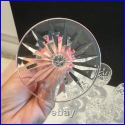 Beautiful Set Of 6 Waterford Lismore Crystal Hock Wine Goblets Glasses Beautiful Set Of 6 Waterford Lismore Crystal Hock Wine Goblets Glasses
