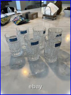 Bohemia Crystal Drinking Glass Set Of 6