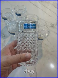 Bohemia Crystal Drinking Glass Set Of 6