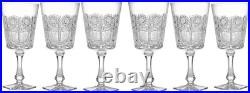 Bohemian Crystal 12019/220 7 oz, Crystal Wine Glass, Set of 6, Drinkware Bohemian Crystal 12019/220 7 oz, Crystal Wine Glass, Set of 6, Drinkware