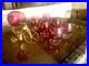 Brandy Licor Crystal Colored Glasses With Tricycle Metallic Warmer Set Of 7