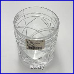 Brogan Crystal Double Old Fashioned Glasses Ralph Lauren Collection Set of 3