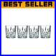 By Waterford Markham 11oz Crystal Glasses for Whiskey & Cocktails, Set of 4
