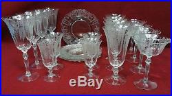 CAMBRIDGE crystal CANDLELIGHT 3111 20-piece SET SERVICE for 4 Water Tea Luncheon