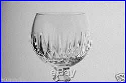CUT GLASS OR CRYSTAL WINE GLASSES SET OF 11 GLASSWARE STEMWARE BALOON SHAPED