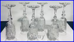 CZECH BOHEMIAN CRYSTAL GLASS SET of 6 CHAMPAGNE FLUTE CZECH BOHEMIAN CRYSTAL GLASS SET of 6 CHAMPAGNE FLUTE