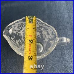 Cambridge Rose Point Crystal Glassware Set of 6 1932-1950 Cambridge Rose Point Crystal Glassware Set of 6 1932-1950