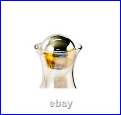 Carafe Set Crystal Amber Gold 6 Pieces Drinkware Glassware Giftware
