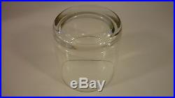 Cartier Crystal Double Old Fashion Tumblers Set/4 Unused In Presentation Box