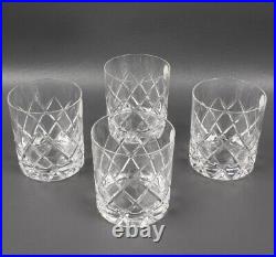 Christian Dior Crystal Decanter and Glasses Set, Whiskey, 1980s