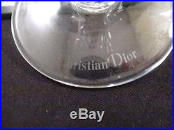 Christian Dior GAUDRON GOLD WATER Glass BRAND NEW NEVER USED SET 4