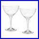 Cole Porter Ritz Bar Coupe-Style Champagne Cocktail Glass 2-Piece Set Gift
