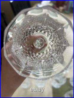 Cristal D'Arque Wine Glasses Set of 16 Perfect Condition Antique Crystal