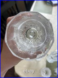 Cristal D'Arque Wine Glasses Set of 16 Perfect Condition Antique Crystal