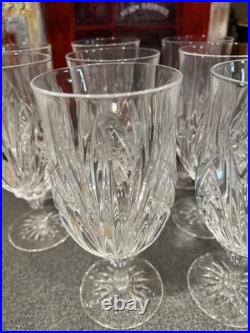 Cristal D'Arques Durand Madrigal Iced Tea Crystal Glassware Set of 10