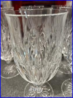 Cristal D'Arques Durand Madrigal Iced Tea Crystal Glassware Set of 10