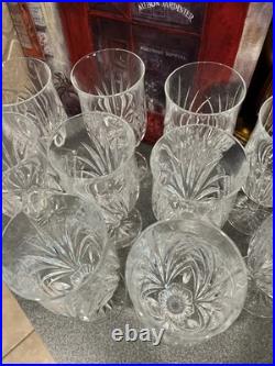 Cristal D'Arques Durand Madrigal Iced Tea Crystal Glassware Set of 10