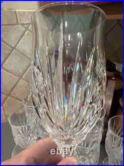 Cristal D'Arques Durand Madrigal Iced Tea Crystal Glassware Set of 10