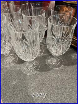 Cristal D'Arques Durand Madrigal Iced Tea Crystal Glassware Set of 10