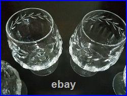 Cristal De Paris Brandy Sniffer Crystal Glassware Set Of 4