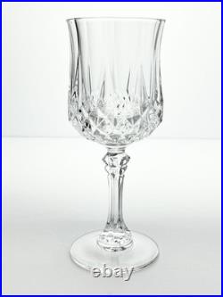 Cristal d'Arques Longchamp Set of 11 Crystal Water Glasses 7 1/4 8oz