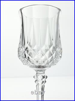 Cristal d'Arques Longchamp Set of 11 Crystal Water Glasses 7 1/4 8oz