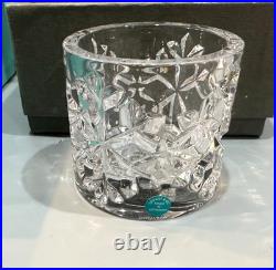 Crystal Lot Of 6 Tiffany, Bohemian Glass, Swarovski, Glassware, in the boxes