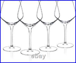 - Crystal Wine Glasses 21-Ounce, Set of 4 Large Handcrafted Red White Wine