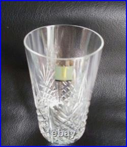 Crystals H&B Crystal Glassware Set 6 Pieces Excellent Condition