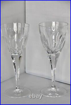 Cut Crystal Wine / Water Glasses Helene by CESKA Set