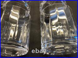 Dansk crystal Old-Fashioned glasses. Six 3.5 glasses. Pristine Condition