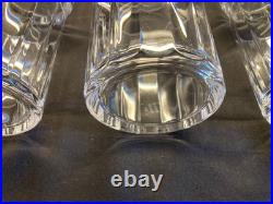 Dansk crystal Old-Fashioned glasses. Six 3.5 glasses. Pristine Condition