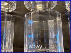 Dansk crystal Old-Fashioned glasses. Six 3.5 glasses. Pristine Condition