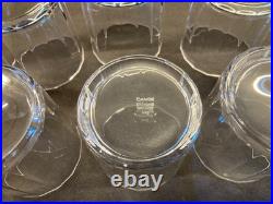 Dansk crystal Old-Fashioned glasses. Six 3.5 glasses. Pristine Condition