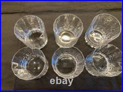 Dansk crystal Old-Fashioned glasses. Six 3.5 glasses. Pristine Condition