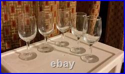Different sets of crystal vintage glassware and other glassware