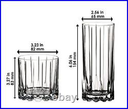 Drink Specific Glassware Rocks & Highballs Set Of 8 10.87 Fl. Oz