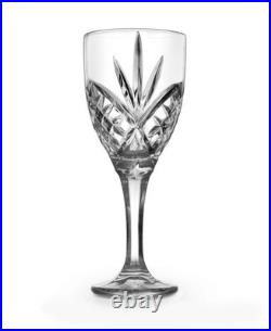 Dublin Crystal 12-Piece Double Old-Fashion, Goblet, and Highball Glassware Set
