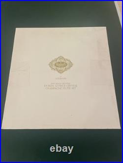 Dublin Crystal Champagne Flutes 6oz Set of 12