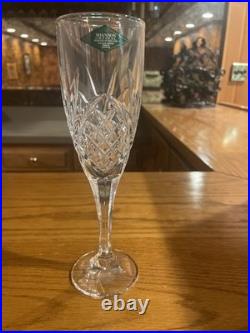 Dublin Crystal Champagne Flutes 6oz Set of 12