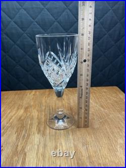 Dublin Shannon Crystal by Godinger Wine/Water Goblets Glasses 9 OzSet of 11
