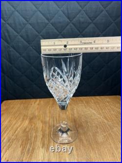 Dublin Shannon Crystal by Godinger Wine/Water Goblets Glasses 9 OzSet of 11