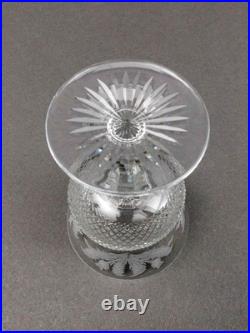 Edinburgh Crystal Scotland Thistle 4 7/8 Champagne Sherbet Glasses Set Of 4