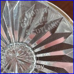 Edinburgh Scotland Thistle Crystal cordia glasses SIGNED Set Of 8 4.25