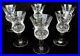 Edinburgh Thistle Cordial Glasses Liquor Wine Glasses Set Of 6