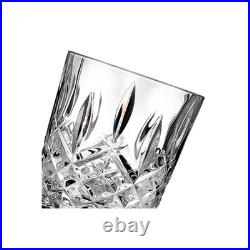Elegant Double Old Fashioned Glasses Set of 4, 11 oz, Clear Crystal Drinkware