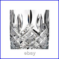 Elegant Double Old Fashioned Glasses Set of 4 11 oz Clear Drinkware, Barware