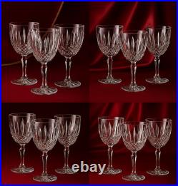 Elegant Mikasa Old Dublin Lead-Crystal Water Goblets Set of 12