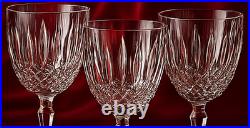 Elegant Mikasa Old Dublin Lead-Crystal Water Goblets Set of 12