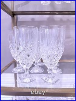 Elegant Vintage Cut Crystal Barware & Table Set Heavy Lead Crystal, Waterford